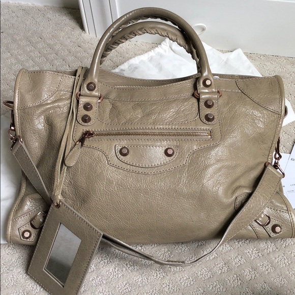 Balenciaga city latte with rose gold hardware - Picture 1 of 11